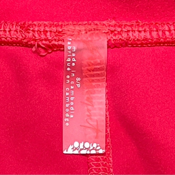 FP Movement Leggings Never Better 7/8 Length women’s Size S Coral NWOT New - Picture 5 of 9